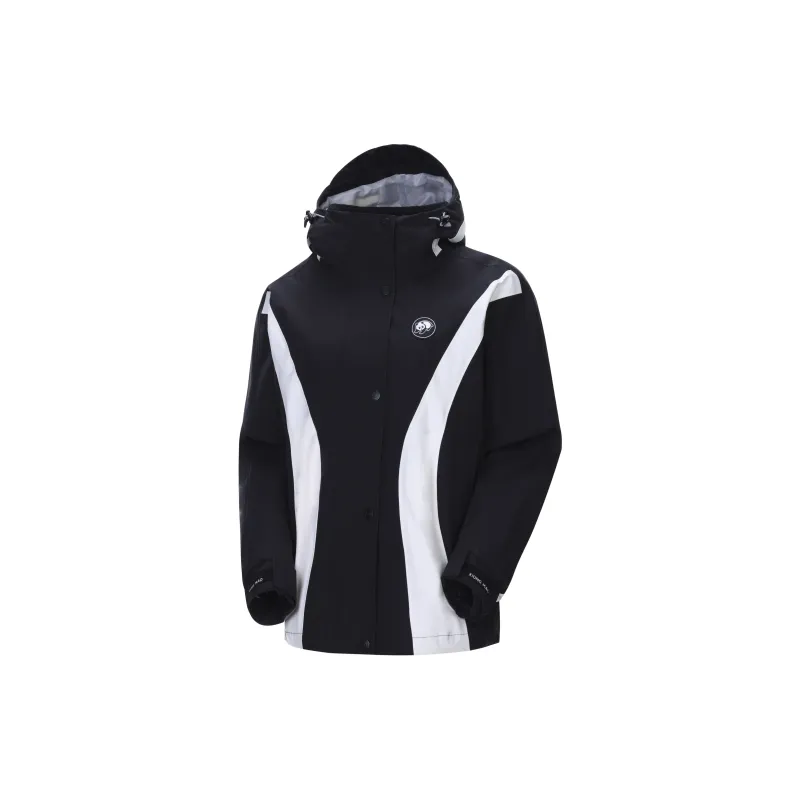 Panda Water Resistant Windproof Water Repellent Wear Resistant Windbreaker Jacket Women's-2