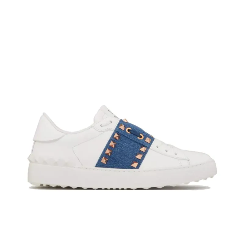 Valentino Garavani Rockstud Untitled Lace Up Sneakers Women's-1