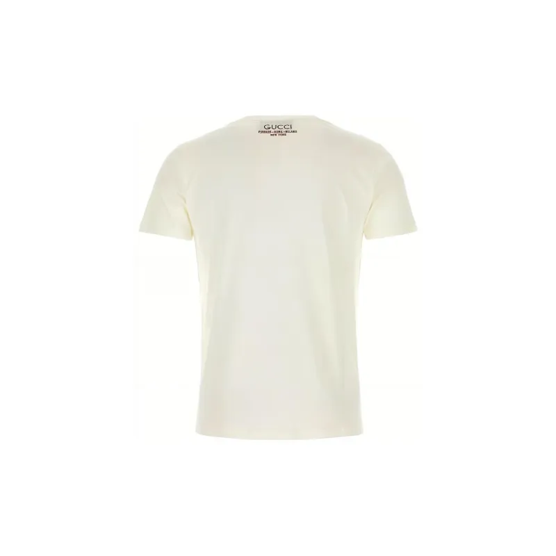 GUCCI T Shirts Men Ecru-1