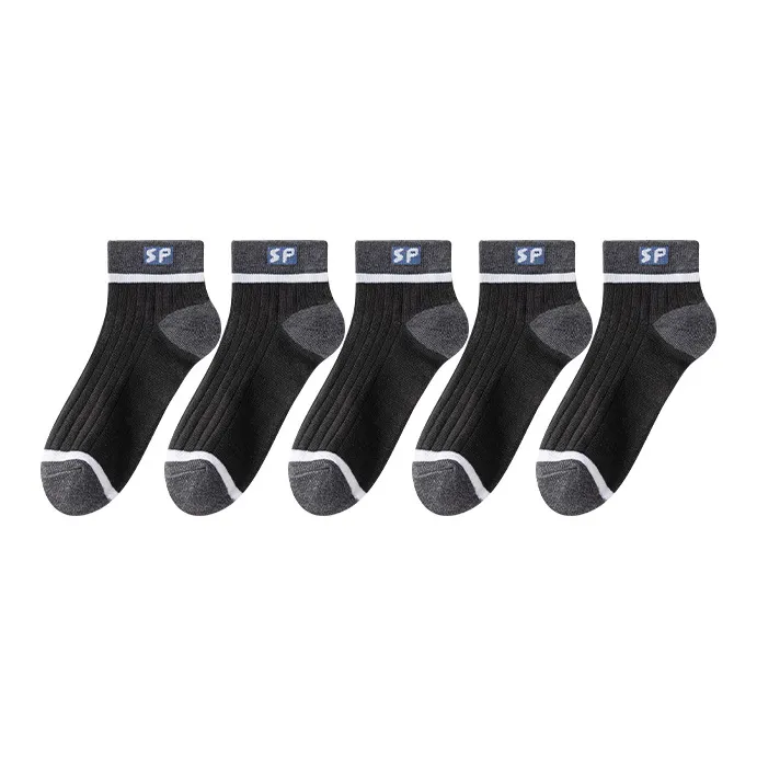 Lan Miao Ankle Socks Men's 5 Pack-15