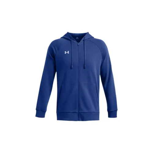 Under Armour Rival Fleece Sweatshirts Men Tech Blue