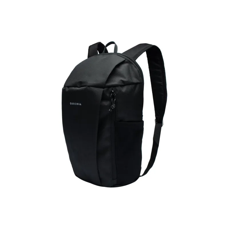 DECATHLON Polyethylene Backpack Regular Unisex Black-1
