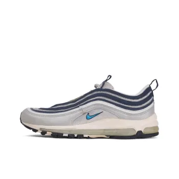 Nike Air Max 97 Anti-Slip Wear-Resistant Low-Top Casual Running Shoes Women's Blue