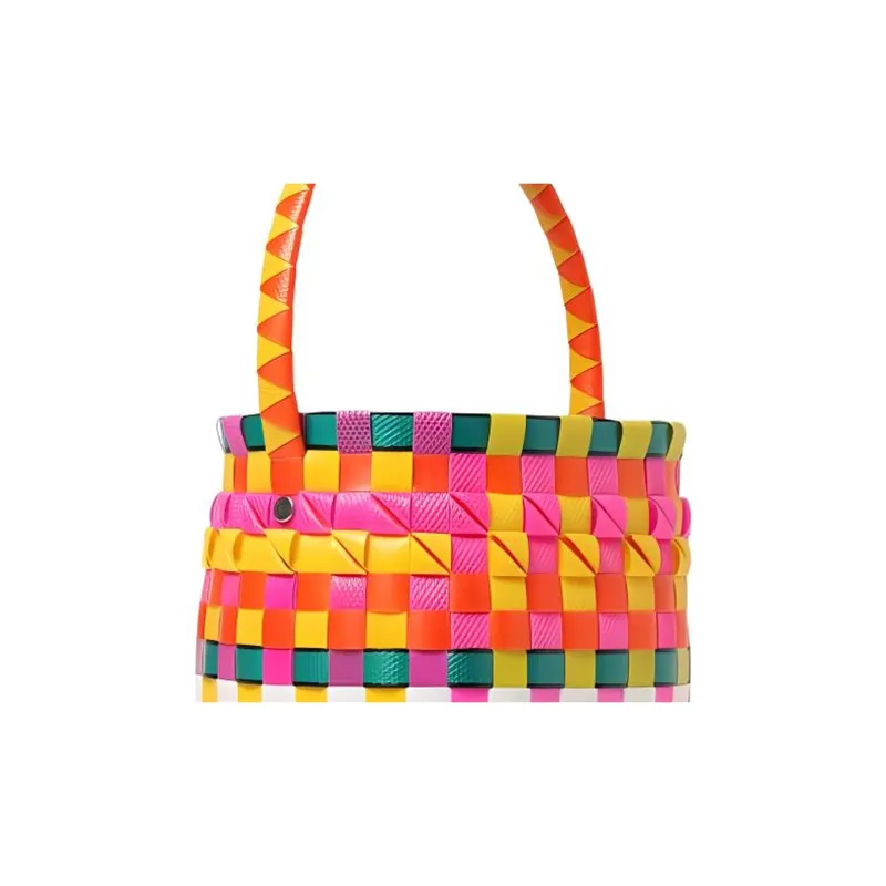 MARNI Logo Patch Checked Shoulder Bag-4