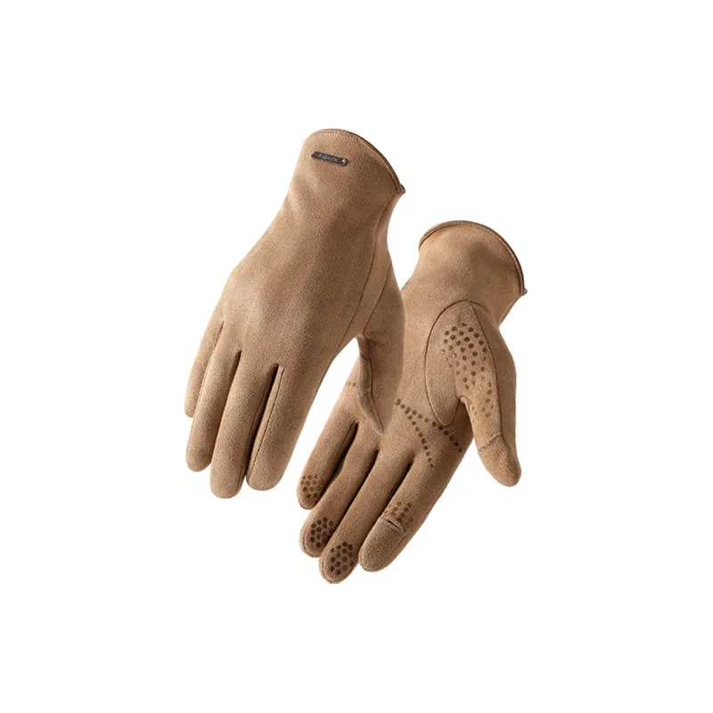 HNJ Riding Equipment Cycling Glove Unisex Suede-5