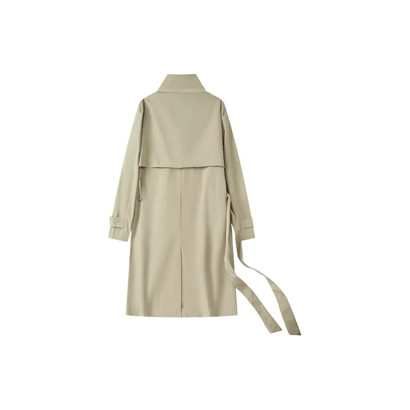 LISENPOK Trench Coats Unisex-4