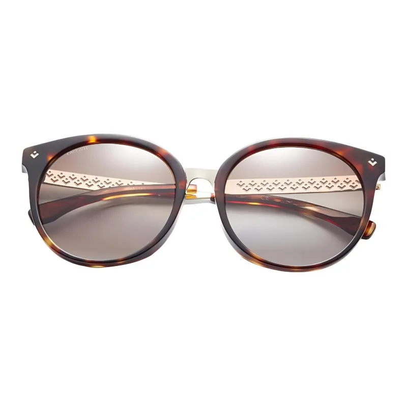 LACOSTE Plate Frame Round Sunglasses Unisex-1