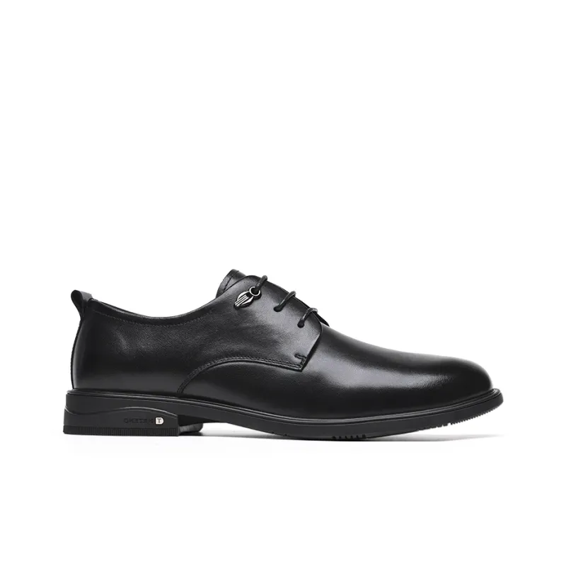 LUOGOKS Dress Shoes Men's Black-1