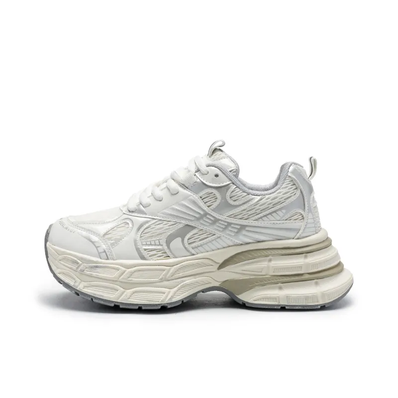 Dafu Leaps Forward Anti Slip Wear Resistant Low Top Chunky Sneakers Women's-0