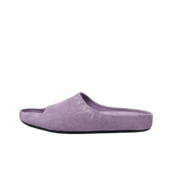 MARNI Rubber Sole Abrasion Resistant Slide Slippers Men's Light Purple