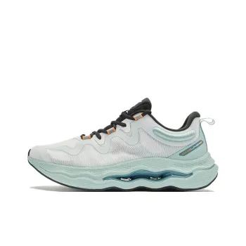 QIAODAN Wear-resistant And Lightweight Low-Top Casual Running Shoes Men's White Green
