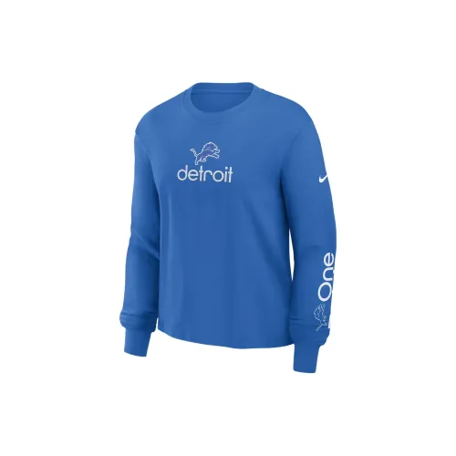 Nike Detroit Lions Sweatshirts Women's Blue