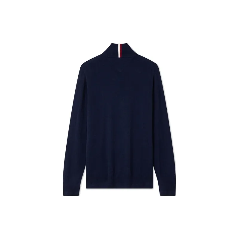Tommy Hilfiger Cashmere Sweater Men's Navy Blue-1