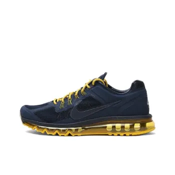 Nike Air Max 2013 Anti Slip Wear Resistant Low Top Casual Shoes Men's Blue
