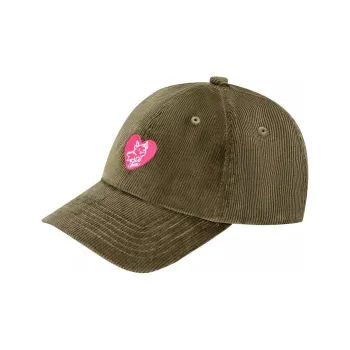 CHUU Cotton Baseball Caps Women's Green/Pink