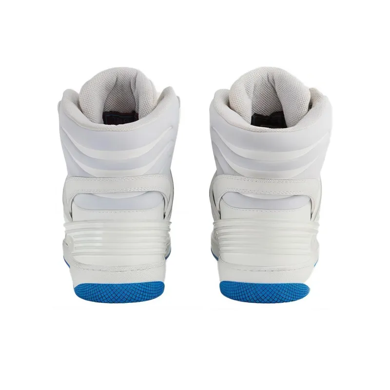 GUCCI Basket High Sneaker 'White Blue'-3