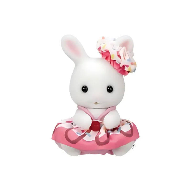 Sylvanian Families Baby Donut Trio Dolls Plush Doll Small Size Tall-3