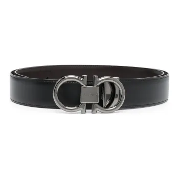 Ferragamo Adjustable Gancini Belt