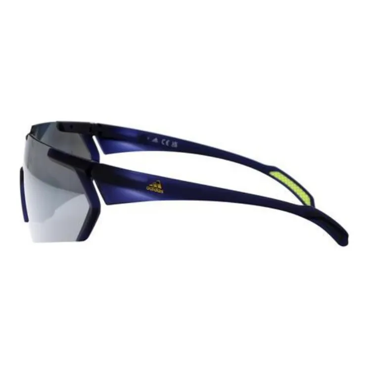 Adidas Acetate Irregular Shape Sunglasses Men's Black-2