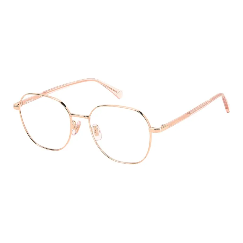 Polaroid Plate And Metal Square Eyeglass Frames Unisex-7