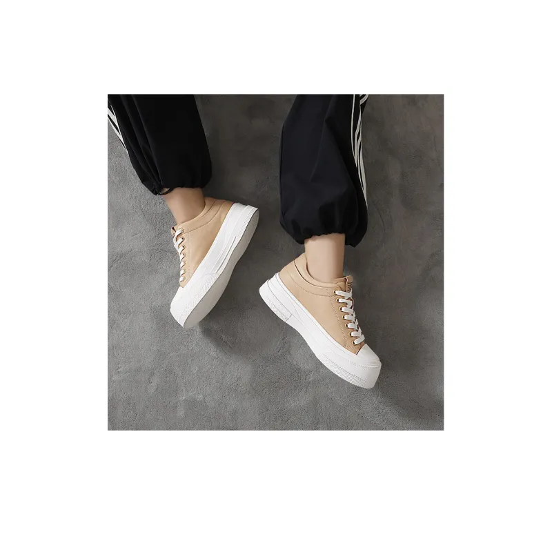 RHYTHM OF JOY Low Top Skateboard Shoes Women's-5
