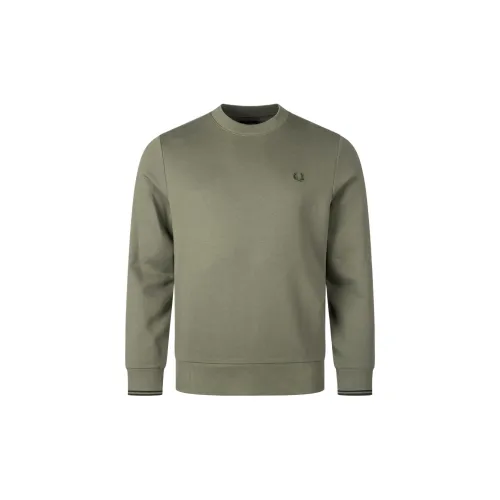 FRED PERRY Sweatshirts Men Laurel Garland Green