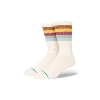 Stance Knee High Socks Unisex Vintage White
