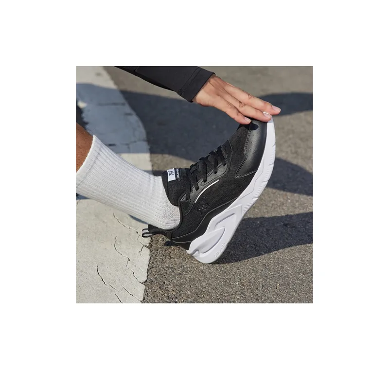 361° Blade 2.0 Cushioning, Slip Resistant, And Abrasion Resistant Low Top Running Shoes Men's Black White-10
