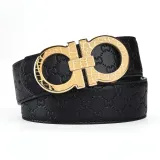 Gold Wide Buckle Pattern[Embossed]