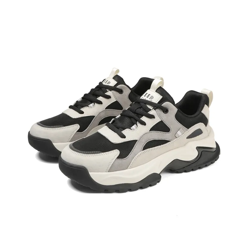 JEEP SPIRIT Anti-Slip And Wear-Resistant Breathable Low-Top Casual Shoes Men's-126