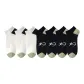 3 White Five-Pointed Star+4 Black