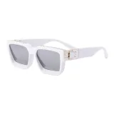 White Mirrored Lens