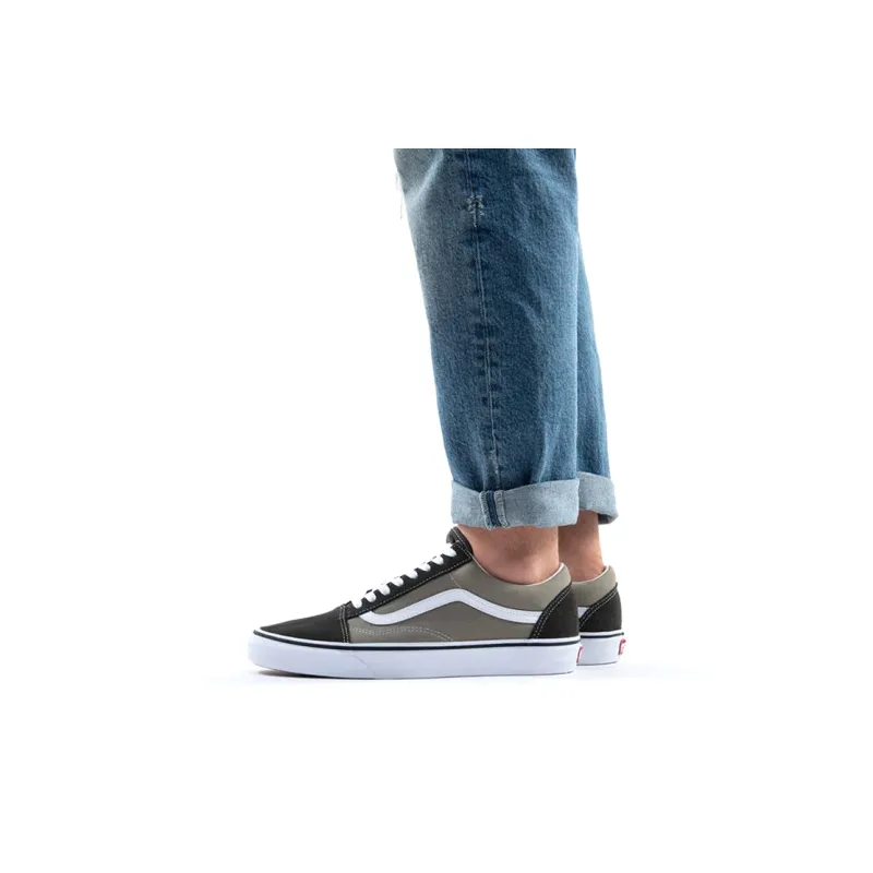Vans Old Skool Olive 'Yellow Purple'-4
