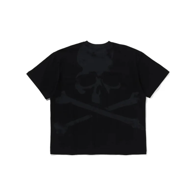 A BATHING APE X Mastermind Ape Head Over Print Relaxed Fit Tee-1