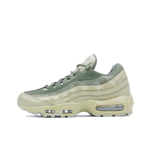 Nike Air Max 95 Casual Shoes Unisex Low-Top Army Green