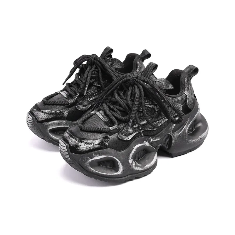 BURGELY Lightweight Low Top Chunky Sneakers Women's-6