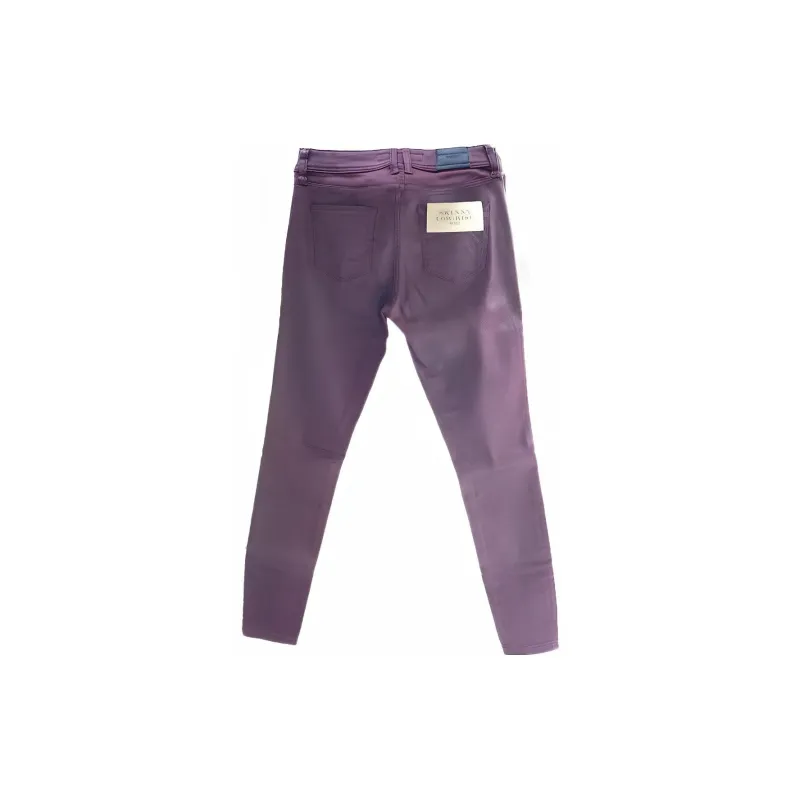Burberry Jeans Women's Burgundy-1