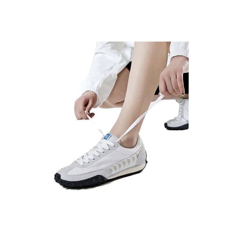 Kappa Anti Slip Wear Resistant Low Top Casual Running Shoes Unisex Glacier Gray-7