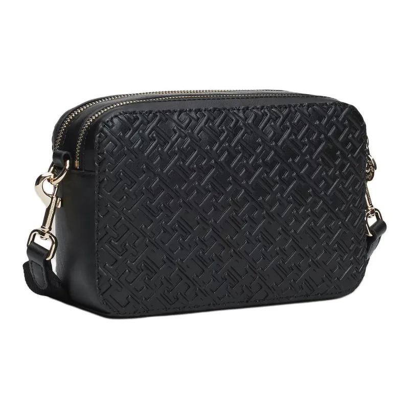 Tommy Hilfiger Polyurethane Camera Bags Shoulder Bags Regular Women's Black-1