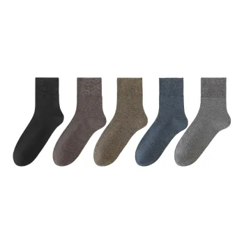 MIIOW Mid-Calf Socks Men's 5 Pack