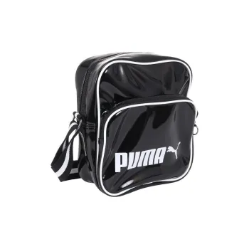 PUMA CLASSICS Synthetic Leather Crossbody Bag, Shoulder Bag Unisex Black