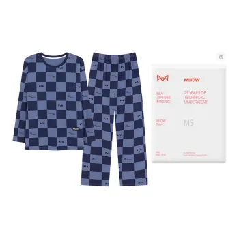 MIIOW Pajama Set Men's Royal Blue