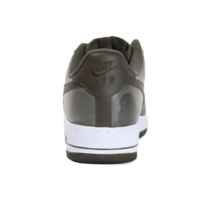 Nike Air Force 1 Anti-Slip Wear-Resistant Low-Top Skateboard Shoes Men's Dark Green-3