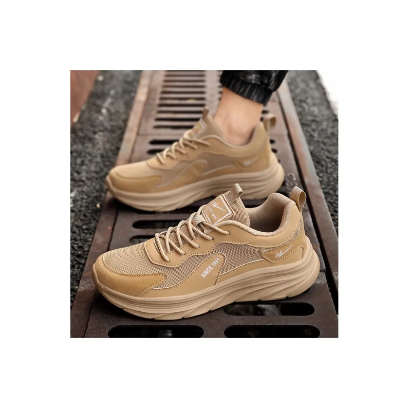 Binary Low Top Running Shoes Men's Sand-8