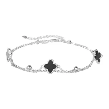 SINO GEM 925 Sterling Silver Anklets Women's