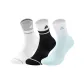 White Black White Blue 3 Pack