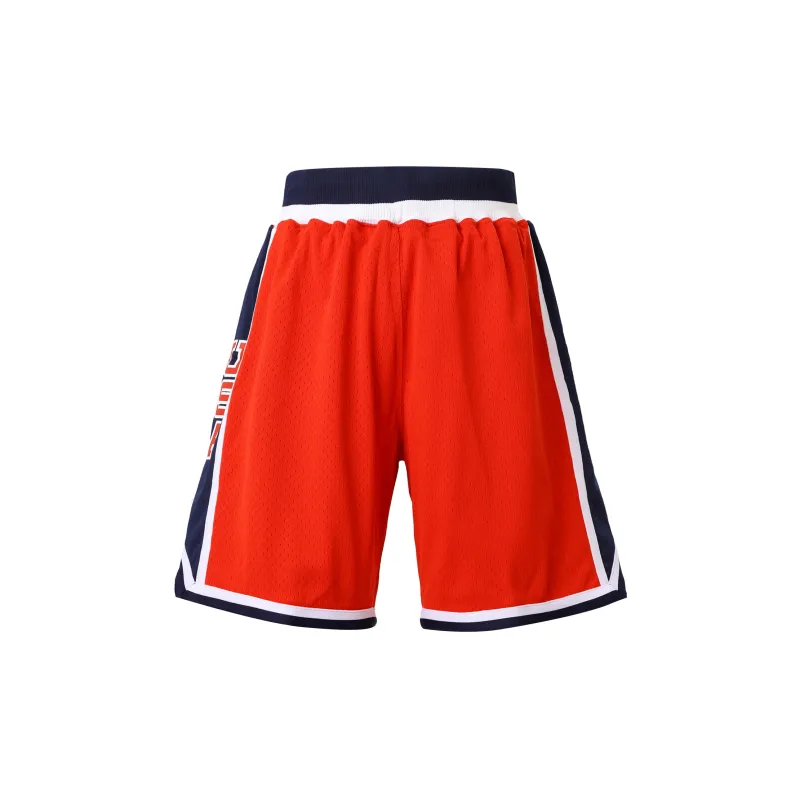 Mitchell Ness Basketball Shorts Men Red-1