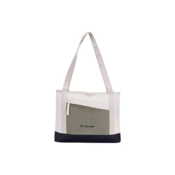 Columbia Fabric Tote Bag Shopping Bag Handbag Shoulder Bag Regular Unisex White