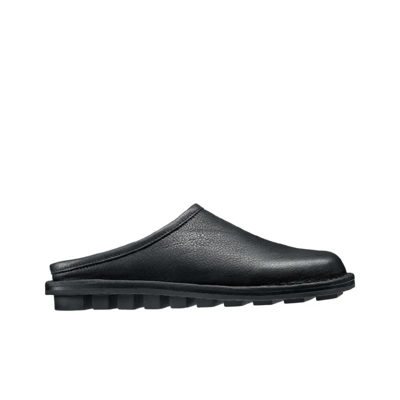 Trippen Wrap-toe Slippers Men's Black-2