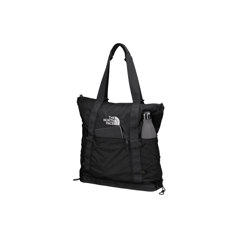 THE NORTH FACE BOREALIS Recycled Nylon Tote Shopping Bag Handbag Regular Unisex Black-1